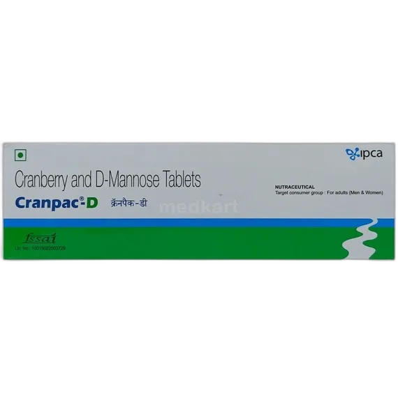 cranpac d tablet 10's